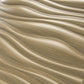 Art3d PVC Wave Board Textured 3D Wall Panels for Interior Wall Decor, Living Room, Bedroom, Office, Walnut, 19.7" x 19.7" (12 Pack) MEGA