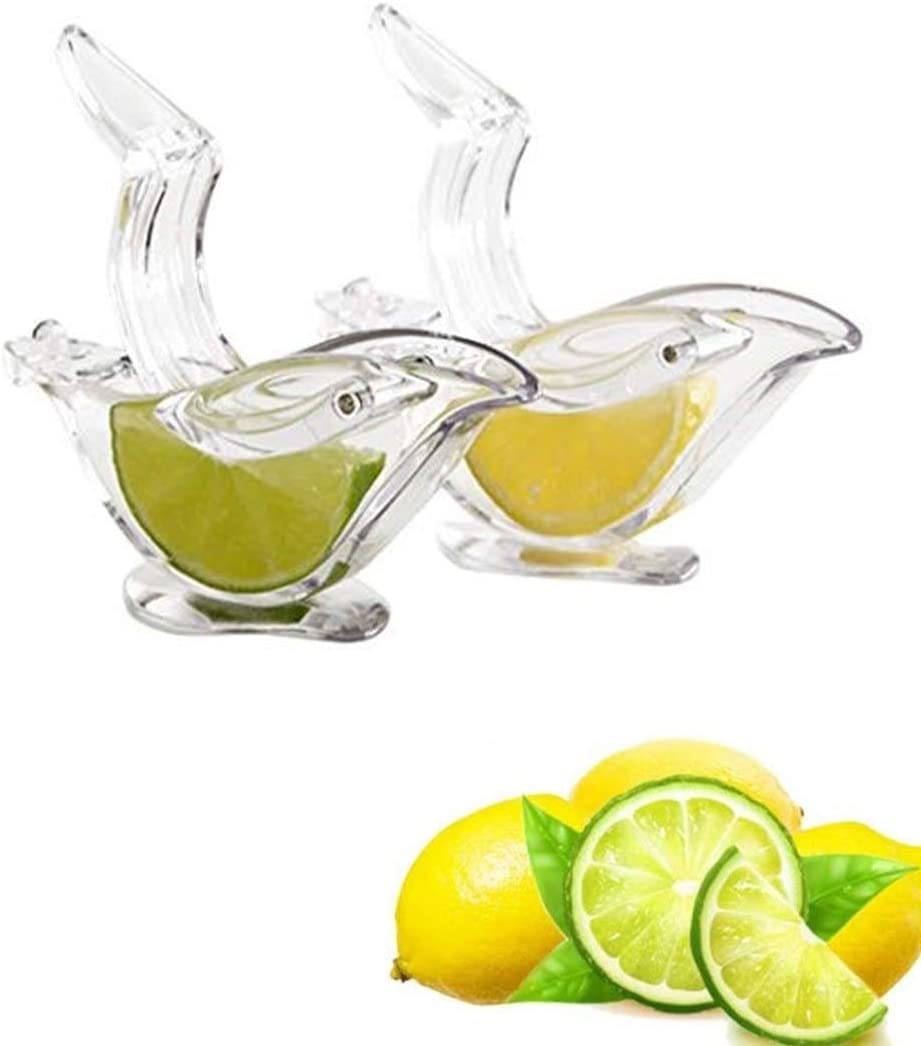 French Lemon Lime Squeezer Juicing has never been so convenient with this adorable crystal clear handheld lemon citrus juicer-FLLS Hannah's Variety Store