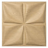 Art3d Wood Brown 3D Wall Panel PVC Flower Design Cover 32 Sqft, for Interior Wall Decor in Living Room,Bedroom,Lobby,Office,Shopping Mall