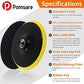 Pomsare 5 Inch Hook and Loop Backing Pad with 50PCS Sanding Discs, Angle Grinder Attachments with 5/8-11 Threads, Sanding Pad for Wood Sanding Buffing Polishing(80/120/240/320/600 Grit) ebuystt