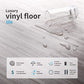 Art3d Peel and Stick Floor Tile Vinyl Wood Plank 36-Pack 54 Sq.Ft, Dusty Grey, Rigid Surface Hard Core Easy DIY Self-Adhesive Flooring Mega