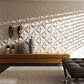 Art3d Decorative 3D Wall Panels Textured 3D Wall Covering, White, 12 Tiles 32 Sq Ft MEGA