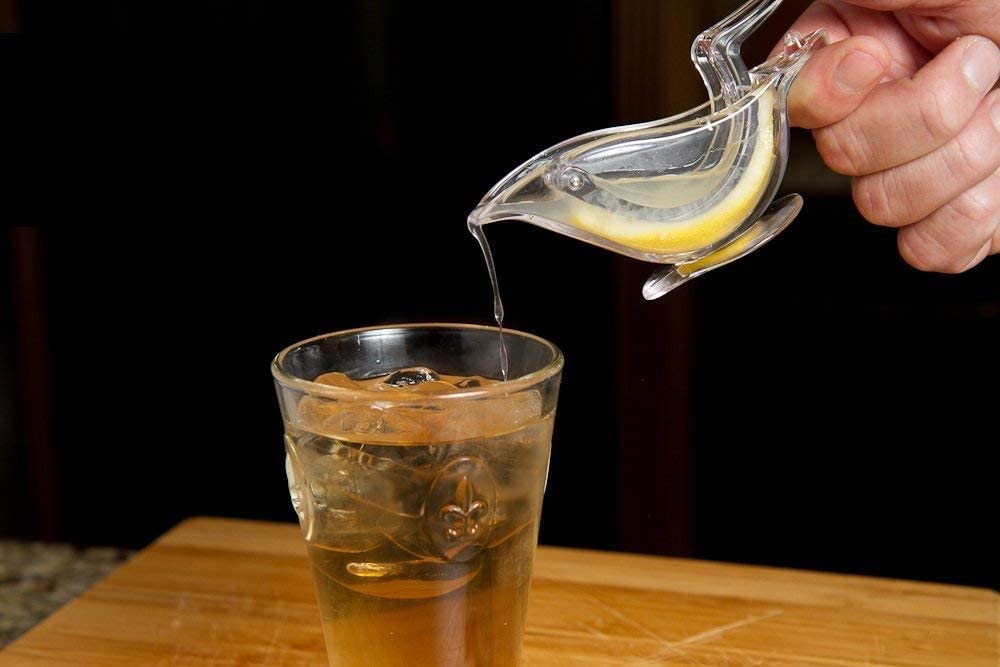 French Lemon Lime Squeezer Juicing has never been so convenient with this adorable crystal clear handheld lemon citrus juicer-FLLS Hannah's Variety Store