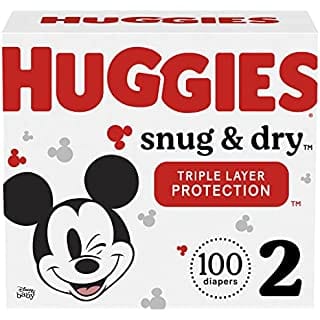 Huggies Snug & Dry Disposable Baby Diapers Size 1, 38ct - 3600051462 Pie's Variety Store