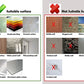 Art3d 10-Sheet Premium Self-Adhesive Kitchen Backsplash Tiles in Marble, 12"X12" MEGA