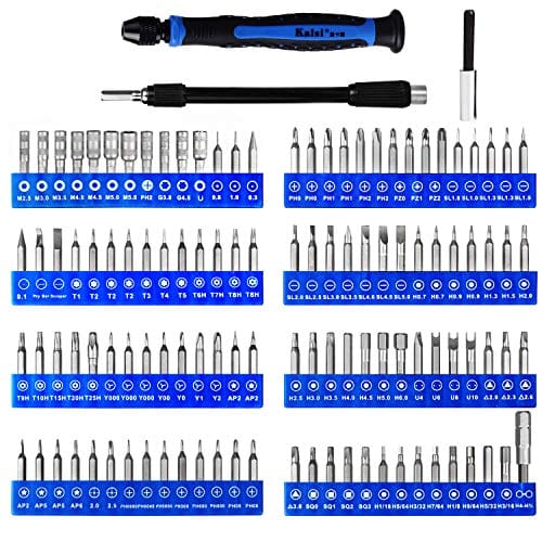 Computer Repair Kit - 136 in 1 Electronics Repair Tool Kit Professional Precision Screwdriver Set Magnetic Drive Kit with Portable Bag ebuystt