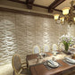 Art3d A10041 Decorative PVC 3D Wall Panels, 32 Square Feet, Wave 4 MEGA