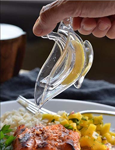 French Lemon Lime Squeezer Juicing has never been so convenient with this adorable crystal clear handheld lemon citrus juicer-FLLS Hannah's Variety Store