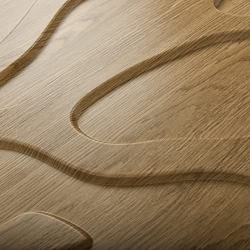 Art3d 3D Textured Wall Panel, Trunk in Maple, 12-Tile 19.7 x 19.7in. MEGA