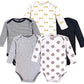 Hudson Baby Unisex Cotton Bodysuits, Girl Baby Bear Long-Sleeve 5-Pack, 0-3 Months (3M): Clothing ebuystt