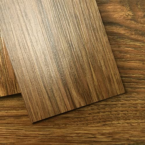 3d Art 36-Pack 54 Sq.ft Peel and Stick Floor Tiles Vinyl Plank Flooring Wood Look, Adhesive and Waterproof Tile Sticker for Bedroom, Living Room, Kitchen, RV in Ashtree Mega