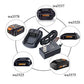 WA3742 Charger for Worx 20V Lithium Battery WA3520 WA3525 WA3578, Cell9102 Replacement Worx Battery Charger 20V WA3732 WA3875 WA3881 Cell9102