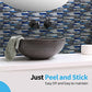 Art3d 10-Sheet Premium Self-Adhesive Kitchen Backsplash Tiles in Marble, 12"X12" MEGA