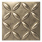 Art3d Texture 3D Wall Panels, PVC Wall Panels for Interior Wall Decor Pack of 12 Tiles 32 Sq Ft, Antique Gold, 19.7"x19.7" MEGA