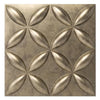 Art3d Texture 3D Wall Panels, PVC Wall Panels for Interior Wall Decor Pack of 12 Tiles 32 Sq Ft, Antique Gold, 19.7