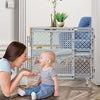 Summer Infant Indoor & Outdoor Multi Function Walk-Thru Baby Gate, Fits Openings 27.5