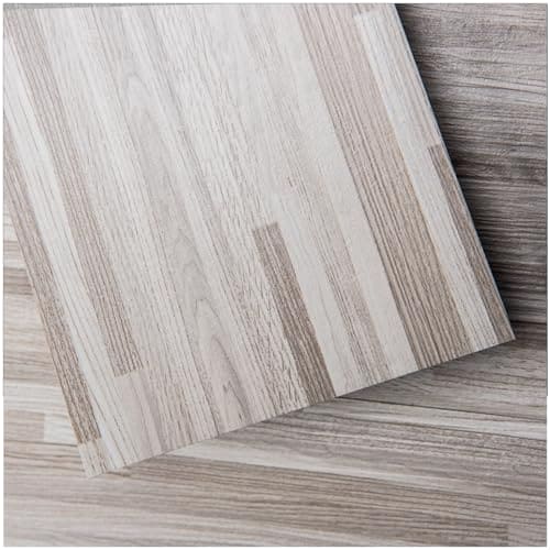 Art3d Peel and Stick Floor Tile Vinyl Wood Plank 36-Pack 54 Sq.Ft, Dusty Grey, Rigid Surface Hard Core Easy DIY Self-Adhesive Flooring Mega