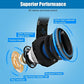 BENGOO G9000 Gaming Headset Professional 3.5mm PC LED Light Game Bass Headphones Stereo Noise Isolation Over-ear Headset Headband with Mic Microphone For PS4 Laptop Computer and Smart Phone ebuystt