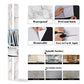 LaCheery Large Size 160 x 36 Inch Grey White Marble Contact Paper for Countertops Waterproof Wallpaper Stick and Peel Marble Countertop Contact Paper for Kitchen Island Worktop Table Desk Decorative Mega