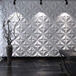 Art3d Decorative 3D Wall Panels Textured 3D Wall Covering, White, 12 Tiles 32 Sq Ft MEGA