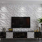 Art3d A10045 3D Wall Panels, White MEGA