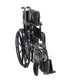 Wheelchair Manual Silver Sport II PS-SSP218DDA-SF Embossed vinyl upholstery is durable, lightweight and easy to clean. Urethane tires mounted on composite wheels provide durability and low maintenance. -9797 Hannah's Variety Store