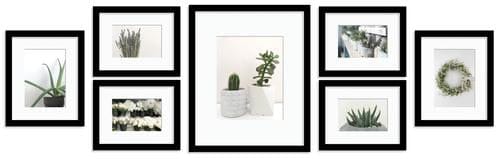 Umbra Gallery Frames Set of 7 Gallery Frames, Set of 7, Modern and one of a kind design can be used to decorate any space in your home for an engaging picture display-429197-0028295387330