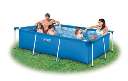 INTEX Family Size 4.5m X 2.2m X .84m Rectangular Pool: Durable and Long Lasting For Years to Come - 28273