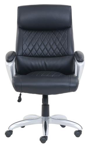 True Innovations High Back, pneumatic lift, Executive Leather Upholstery Chair - 28 x 30.75 x 42 inches - 394063 ebuystt