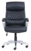 True Innovations High Back, pneumatic lift, Executive Leather Upholstery Chair - 28 x 30.75 x 42 inches - 394063