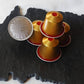 Nespresso Volutto Deccaffiento is delightfully sweet and smooth. It is a blend of pure and lightly roaster Arabicas from South America which reveals sweet and biscuity flavours, reinforced by a hint of acidity and a fruity note - NESC-1072 Elegant AccScents