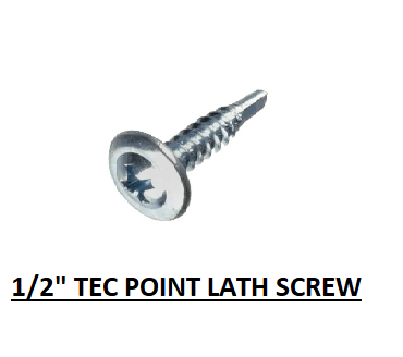 TEC / LATH - Heavy Duty Screws (Various Sizes) mega