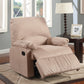 Upholstered Glider Recliner Tan SKU: 600264G coastmega