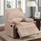 Upholstered Glider Recliner Tan SKU: 600264G coastmega