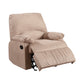 Upholstered Glider Recliner Tan SKU: 600264G coastmega