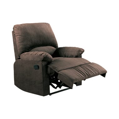 Upholstered Recliner Chocolate SKU: 600266 coastmega