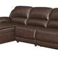 Mackenzie 6-Piece Motion Sectional Chestnut Collection: Mackenzie SKU: 600357 coastmega