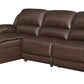 Mackenzie 6-Piece Motion Sectional Chestnut Collection: Mackenzie SKU: 600357 coastmega