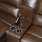 Mackenzie 6-Piece Motion Sectional Chestnut Collection: Mackenzie SKU: 600357 coastmega