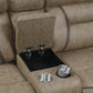 Higgins Four-Piece Upholstered Power Sectional Tan Collection: Higgins SKU: 600380 coastmega