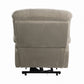 Upholstered Power Lift Recliner Beige SKU: 600399 coastmega