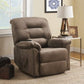Upholstered Power Lift Recliner Brown Sugar SKU: 601025 coastmega