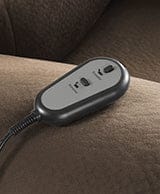 Upholstered Power Lift Recliner Brown Sugar SKU: 601025 coastmega