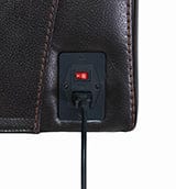 Zimmerman Pillow Top Arm Glider Recliner Dark Brown Collection: Zimmerman SKU: 601713 coastmega