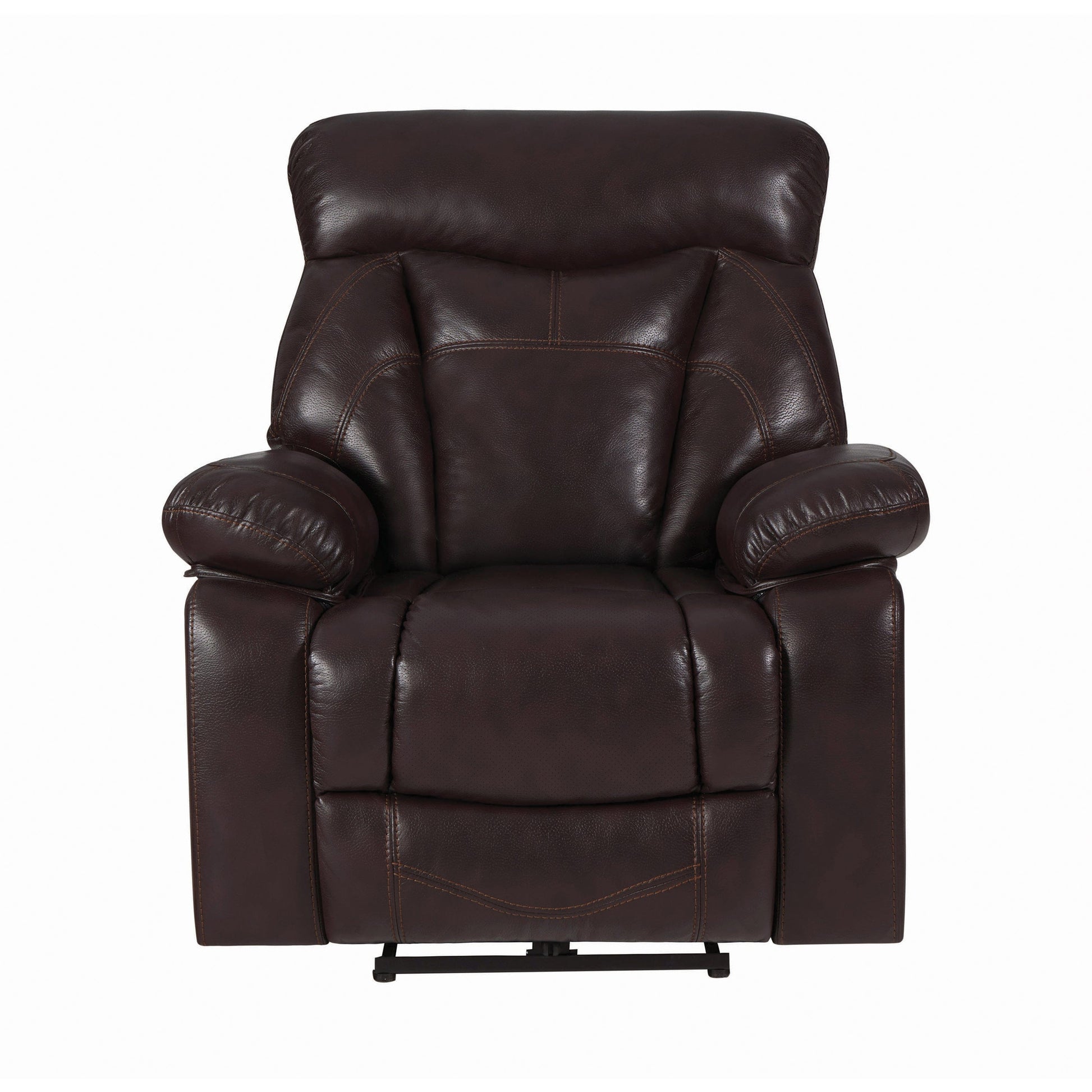 Zimmerman Pillow Top Arm Glider Recliner Dark Brown Collection: Zimmerman SKU: 601713 coastmega