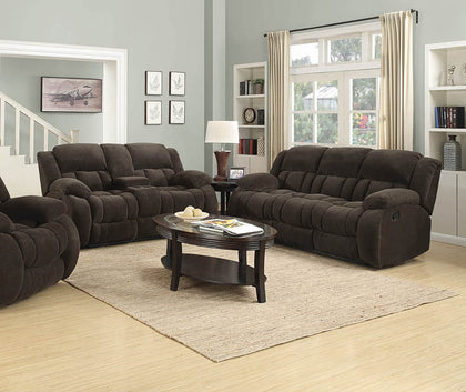 Weissman Upholstered Tufted Living Room Set SKU: 601924-S2