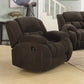 Weissman Upholstered Glider Recliner Chocolate Collection: Weissman SKU: 601926 coastmega