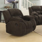 Weissman Upholstered Glider Recliner Chocolate Collection: Weissman SKU: 601926 coastmega