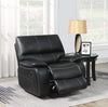 Willemse Upholstered Glider Recliner Black - SKU: 601936