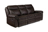 Sawyer Upholstered Tufted Living Room Set Cocoa Brown SKU: 602331-S2